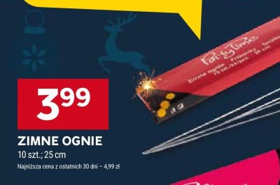 Zimne ognie Party Time 10 szt., 25 cm promocja w Stokrotka