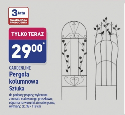 Pergola 38 x 118 cm promocja