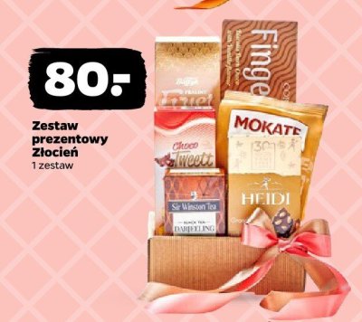 Zestaw prezentowy Złocień promocja w Netto