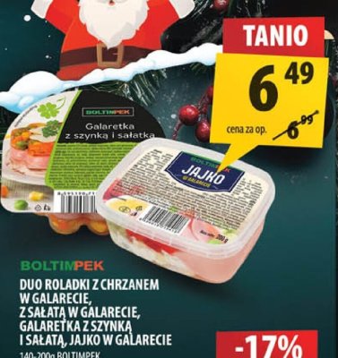 Galaretka z szynką i sałatką Boltinpek promocja w Arhelan