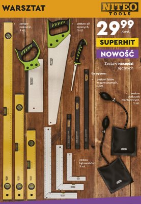 Piły ręczne Niteo tools promocja