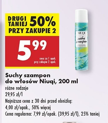 Suchy szampon original promocja w Biedronka