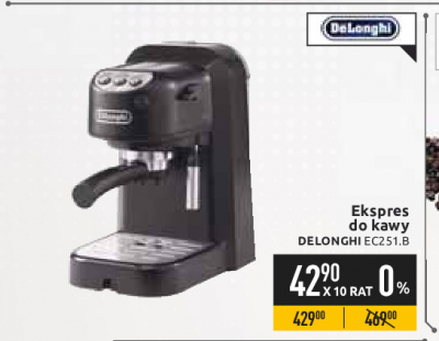 Ekspres ci艣nieniowy ec 251.b De'longhi promocja