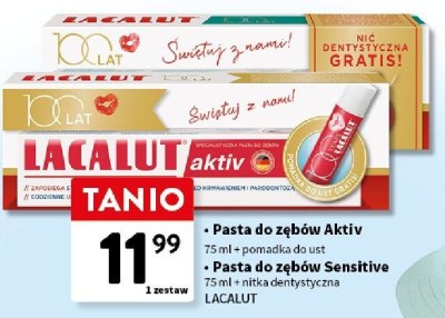 Pasta do zębów Sensitive promocja w Intermarche
