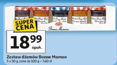 Dżemy Zestaw dżemów Bonne Maman promocja w Auchan