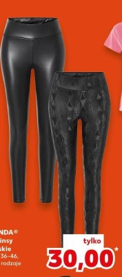 Legginsy damskie, różne rodzaje promocja w Kaufland