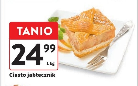 Ciasto jabłecznik promocja