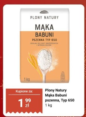 Mąka Babuni pszenna typ 650 promocja w Biedronka