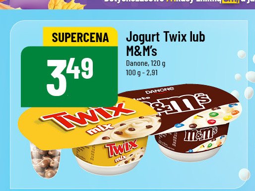 Jogurt m&m's Danone fantasia promocja