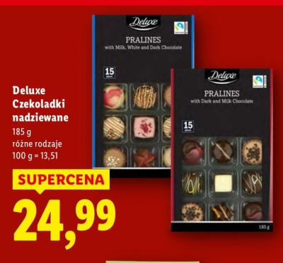 Czekoladki nadziewane promocja w Lidl