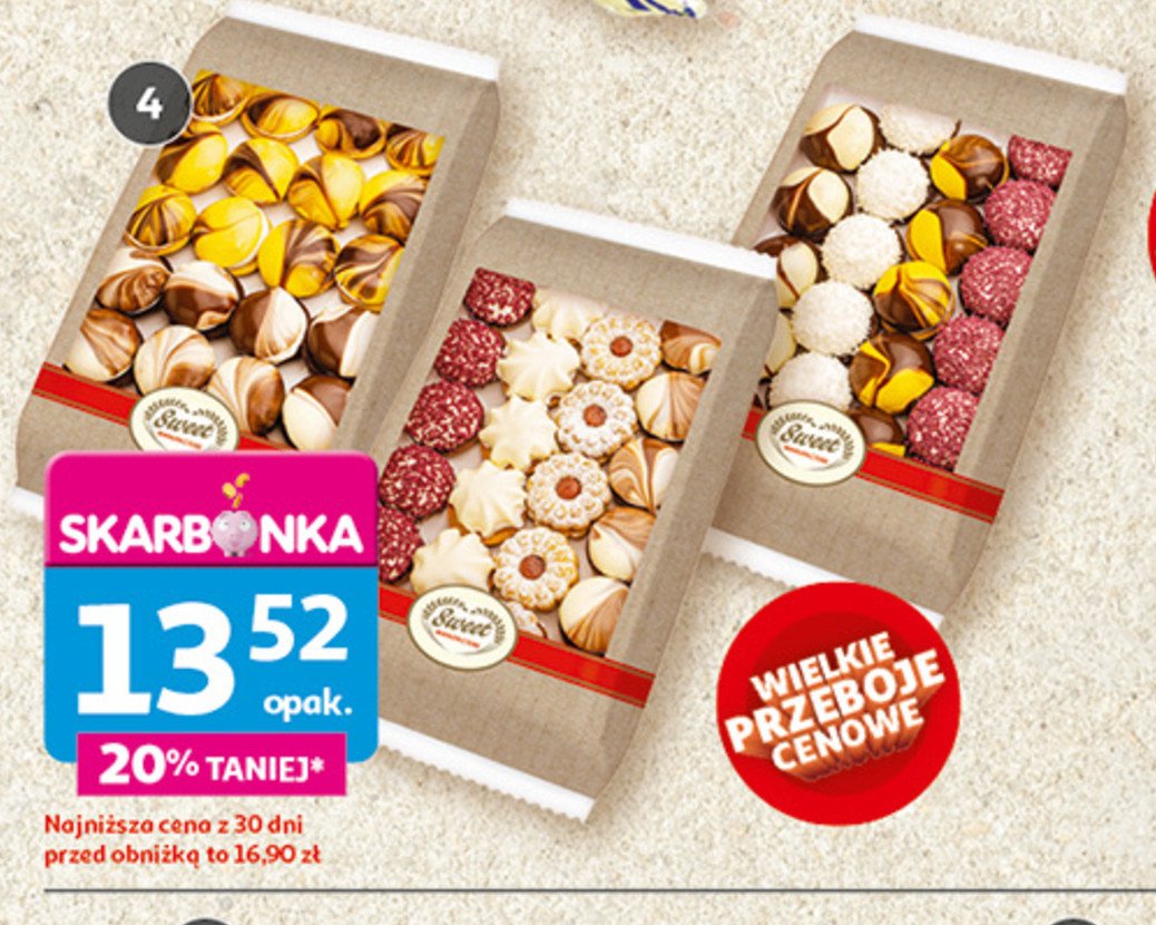 Ciastka pychotki promocja w Auchan
