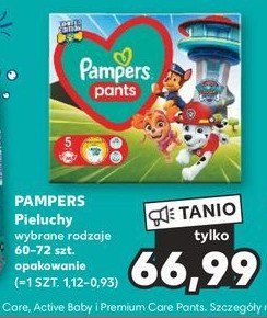 Pieluchomajtki 5 psi patrol Pampers pants promocja