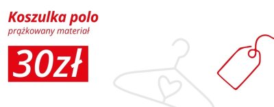 Koszulka polo prążkowany materiał promocja w KiK