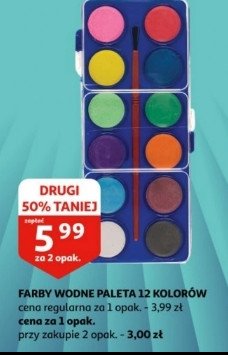 Farby wodne promocja