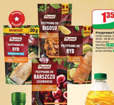 Przyprawa różne rodzaje Prymat promocja w Dino