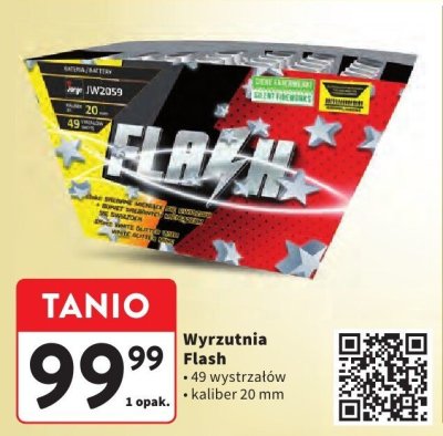 Wyrzutnia Flash 49 wystrzałów kaliber 20 mm promocja w Intermarche