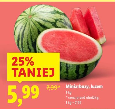 Miniarbuzy, luzem promocja w Lidl