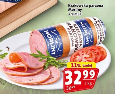 Krakowska parzona Morliny promocja w Prim Market
