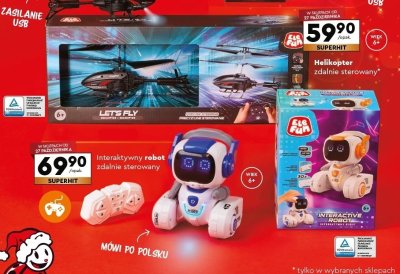 Robot promocja w Biedronka