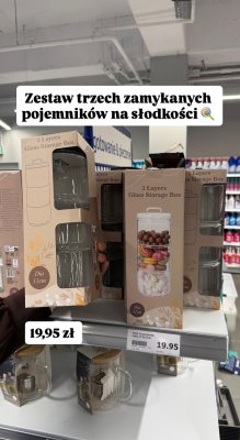Słoik 3 poziomowy  promocja w Action