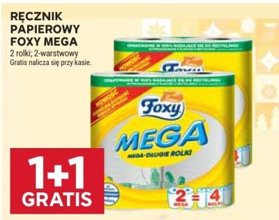 Ręcznik papierowy Foxy Mega promocja w Stokrotka