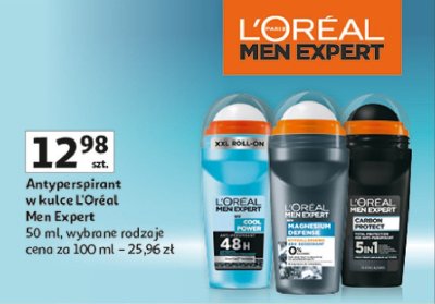 Dezodorant L'OREAL MEN EXPERT COOL POWER promocja
