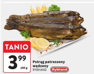 Pstrąg patroszony promocja w Intermarche