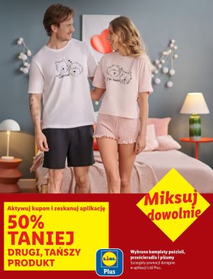 Wybrane rodzaje pościeli, prześcieradeł promocja w Lidl