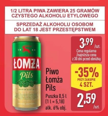 Piwo promocja w Aldi