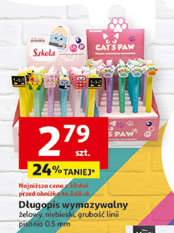 D艂ugopis wymazywany promocja
