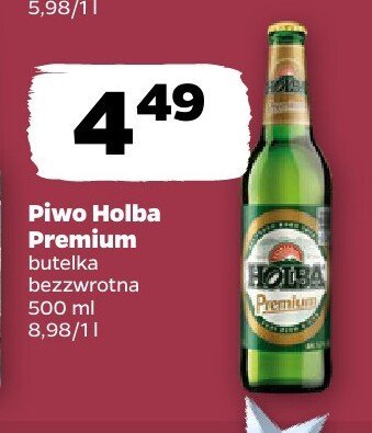 Piwo Holba Premium  promocja w Netto