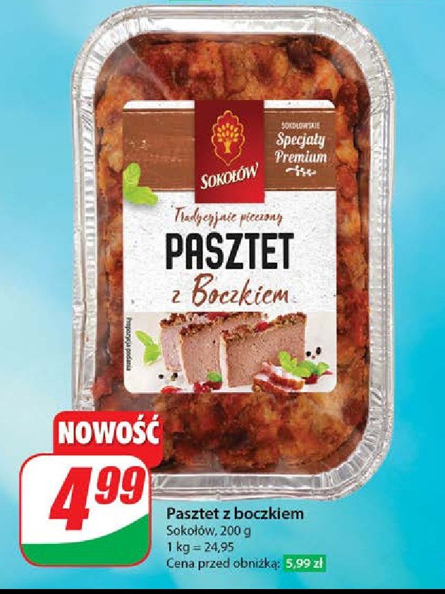 Pasztet z boczkiem Soko艂贸w promocja