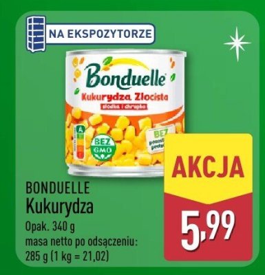 Kukurydza  promocja w Aldi