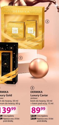 Zestaw kosmetyków DERMIKA Luxury Caviar promocja w Hebe