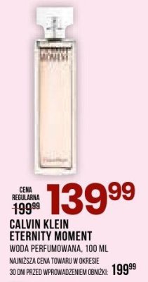 Perfumy Calvin Klein Eternity Moment promocja w Drogerie Natura