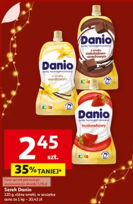 Serek Danio promocja w Auchan