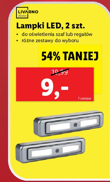 Lampki led do szaf i rega艂贸w promocja