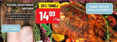 Kaczka faszerowana jabłkami promocja w POLOmarket