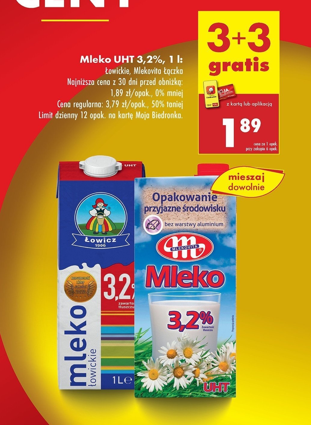 Mleko 3.2% Mlekovita promocja