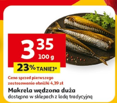 Makrela wędzona duża Auchan promocja