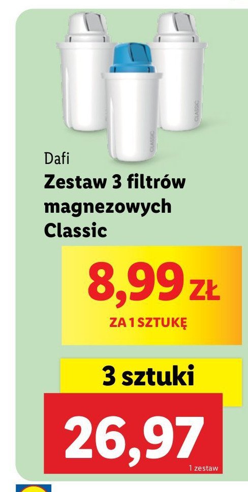 Filtr unimax mg Dafi promocja