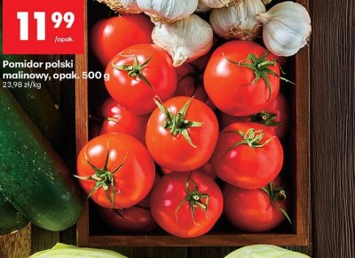 Pomidor polski malinowy, opak. 500 g promocja w Biedronka