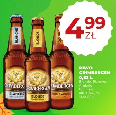 Piwo promocja w Duży Ben