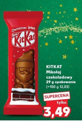 Mikołaj czekoladowy promocja w Kaufland