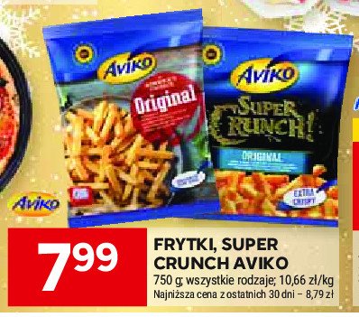 Frytki Aviko super crunch promocja