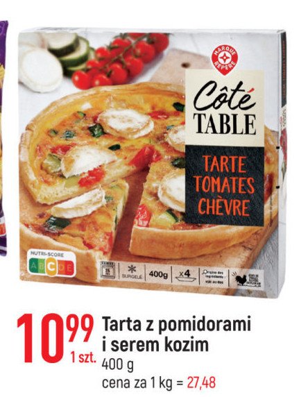 Tarta z pomidorami i serem kozim Wiod膮ca marka cote table promocja