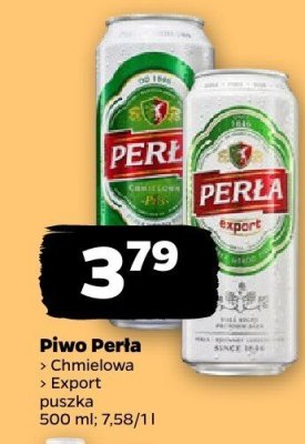 Piwo Per艂a chmielowa promocja w Netto
