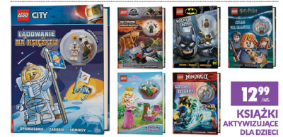 Książka aktywizująca czas na magię Lego harry potter promocja