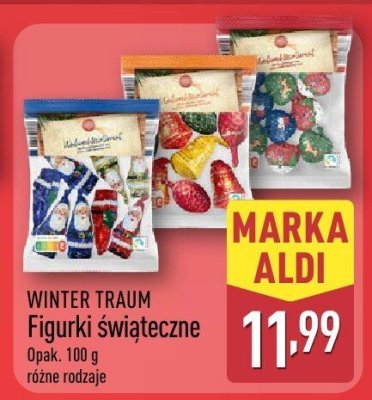 Figurki świąteczne  promocja w Aldi