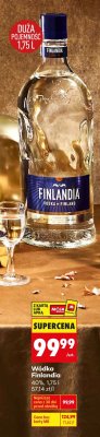Wódka Finlandia 40% promocja w Biedronka